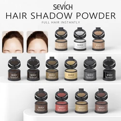 2023 Sevich 13 Colors hairline Powder Hairline Shadow Powder Instantly Black Root Cover Up Shadow Natural Makeup Hair Concealer