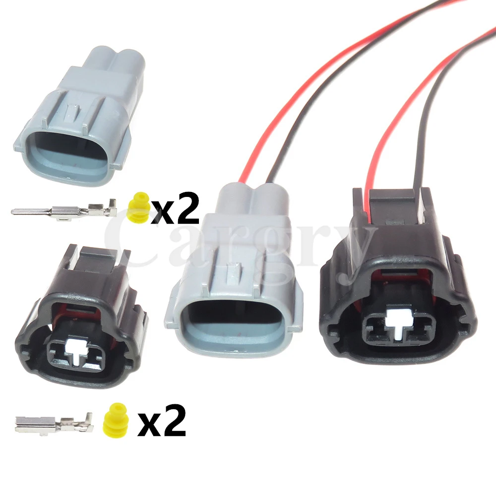 

1 Set 2P 7282-8120-40 7283-7526-30 7283-7526-40 90980-11162 Car Starter Wire Waterproof Plug Automotive Solenoid Valve Socket