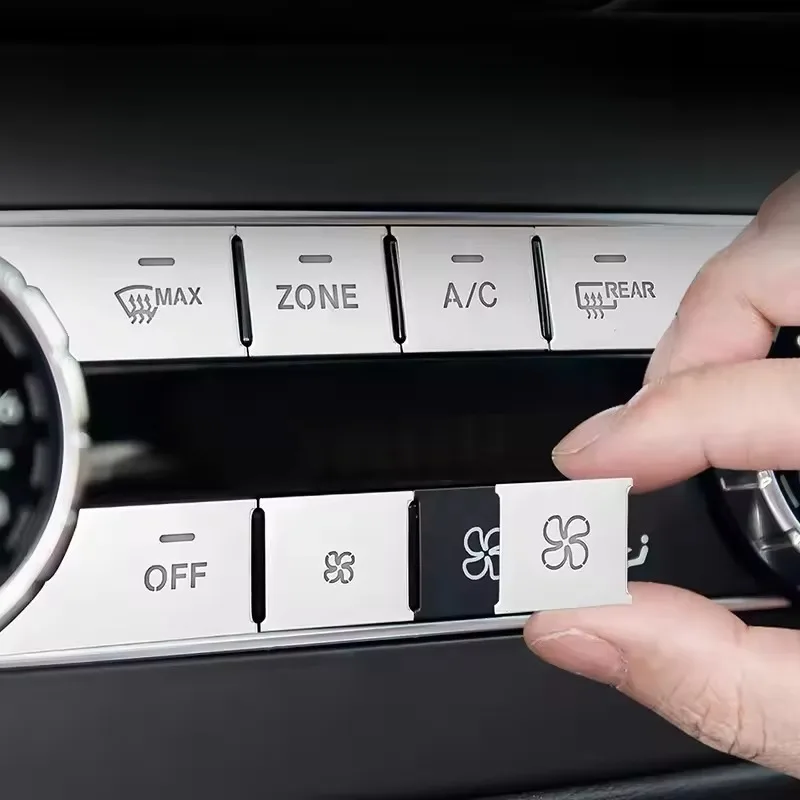 For Mercedes-Benz ML350 Interior GL400 GLE320 GLS450 Air Conditioner Switch Air Volume Button Patch Modification