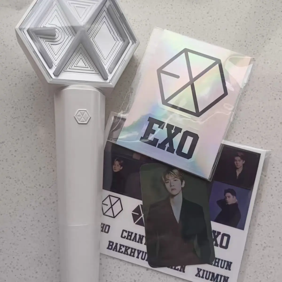 

EXOs Concert Second Third Light Stick Kopo Fans Supporting Glow Lightstick Hiphop Light Up Toys Collection Events Party Supplies