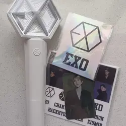 EXOs Concert Second Third Light Stick Kopo Fans Supporting Glow Lightstick Hiphop Light Up Toys Collection Events Party Supplies