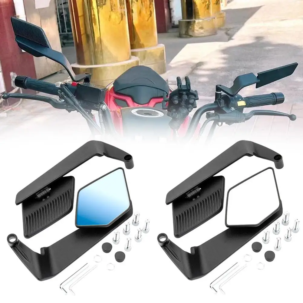 

Motorcycle Foldable Rearview Side Mirror Universal For Duke 125 200 250 390 790 890 1290 Adjustable Rear View Mirror Access L5O7