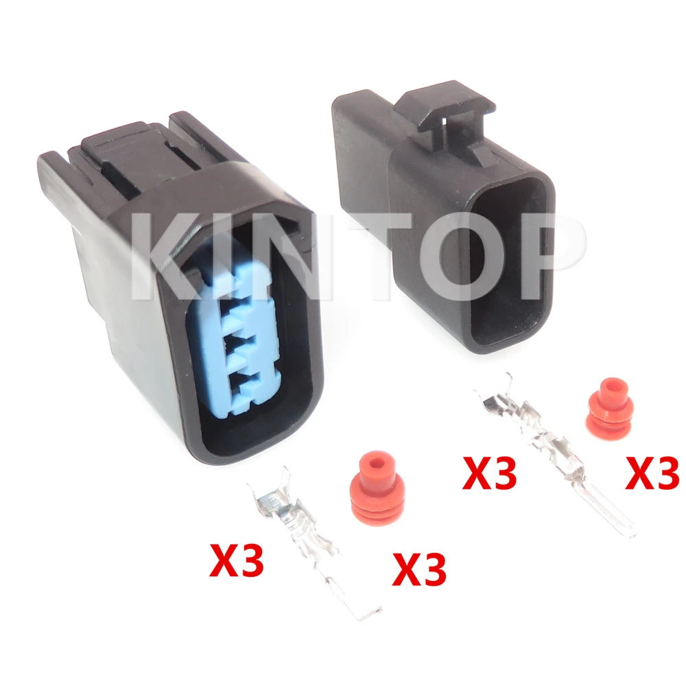 1 Set 3 Pins Car Docking Connector for Honda Accord CRV 6189-0728 Auto Ignition Coils Electric Wire Connector AC Assembly