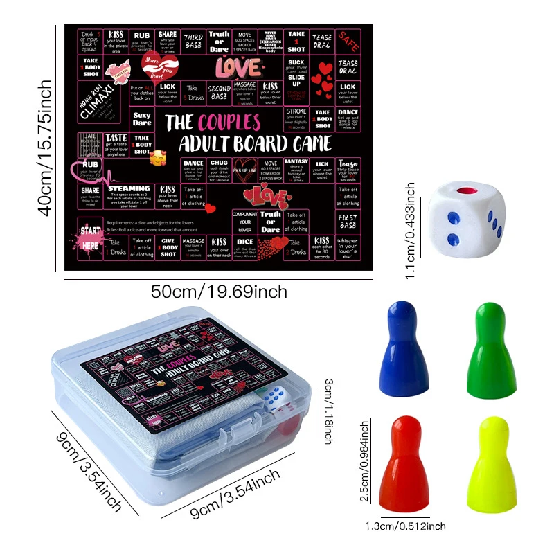 Games For Couples Romantic Adult Board Game Interactive Fun With Strategy Challenges And Deeper Connections