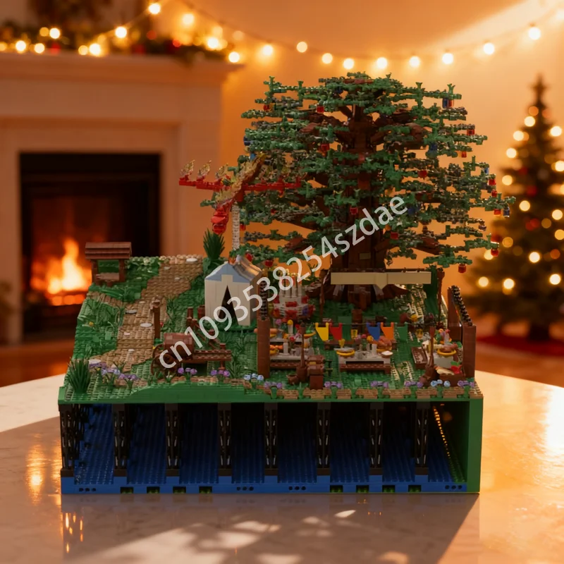 

4245 шт. MOC Hobbiton секция 8 и 9 Hobbit модель строительные блоки строительство Рождественский подарок сборная идея кирпичные игрушки на день рождения