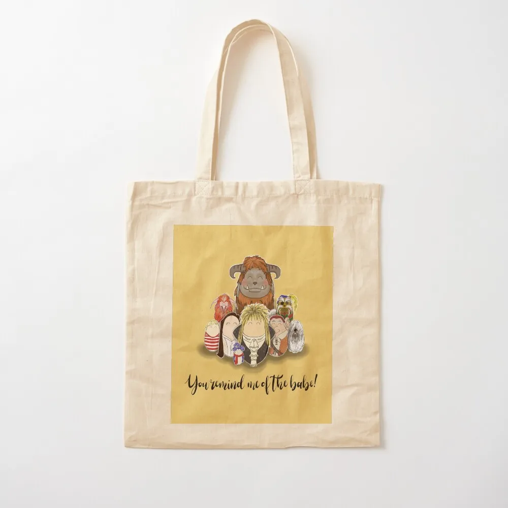 أنت تذكرني من حقيبة Babe Tote Bag للمتسوقين، حقيبة تسوق نسائية، حقائب قماش قابلة للطي وقابلة لإعادة الاستخدام