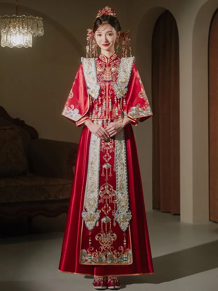 Vestido de casamento chinês Hanfu com rima antiga para homens e mulheres, terno Tang, vestuário de casamento, dinastia Ming chinesa