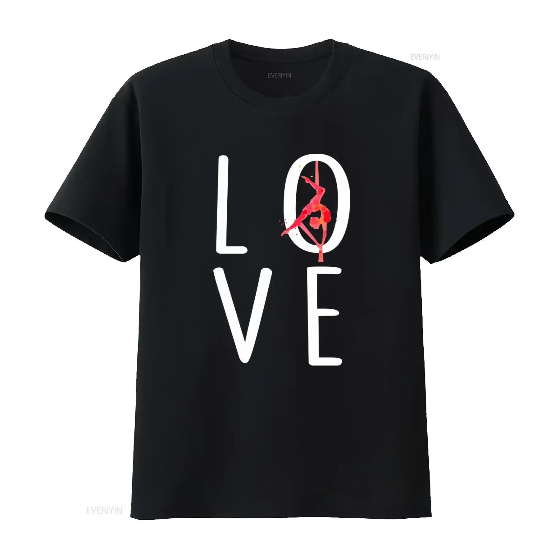 Aerialist Love Gymnastics Pole Dance Fitness T Shirt Cute S Sweat vintage Washed fashion Breathable Soft Stylish graphic Unisex