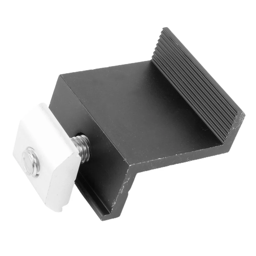 High Quality Hot Sale Practical Solar Panel Support Aluminum Alloy Medium PV Accessories Black Bracket Mounting
