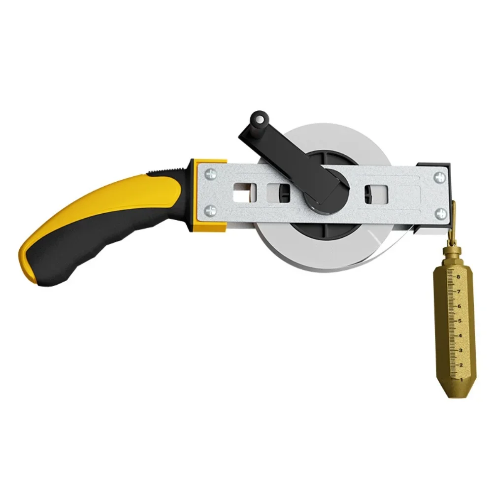 Oil Dipstick Metal Carbon Steel Tape With Brass Anchor For Measuring Oil Water Level In Tank Container Ruler Tool