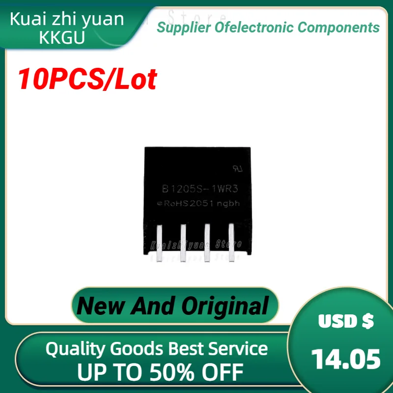 10PCS/Lot New And Original B1203S-2WR3 B1205S-2WR3 B1209S-2WR3 B1212S-2WR3 B1215S-2WR3 B1224S-2WR3 2W Isolated Power Module