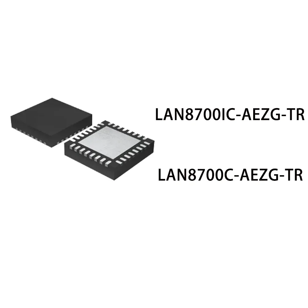 10pcs/lot  LAN8700 LAN LAN8700C-AEZG-TR LAN8700C-AEZG LAN8700iC-AEZG-TR LAN8700iC-AEZG LAN8700iC LAN8700C QFN-36