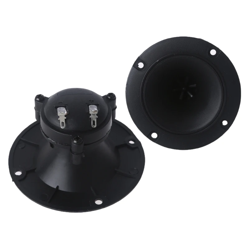 Tweeter Speaker Tanduk Hitam 3 Inci Diameter 9mm Tweeter Tanduk Daya Tinggi