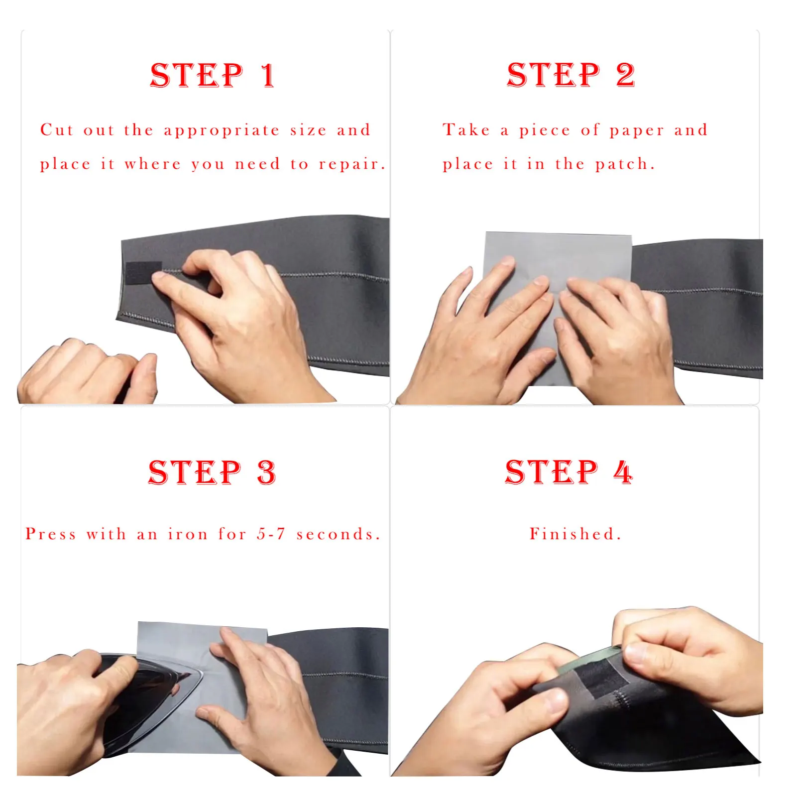 T-2000 Iron on Seam Sealing Tape Hot Melt 3-Layer Waterproof Repair Patch for Wetsuits Outdoor Clothing Waders Rain Jacket Pants