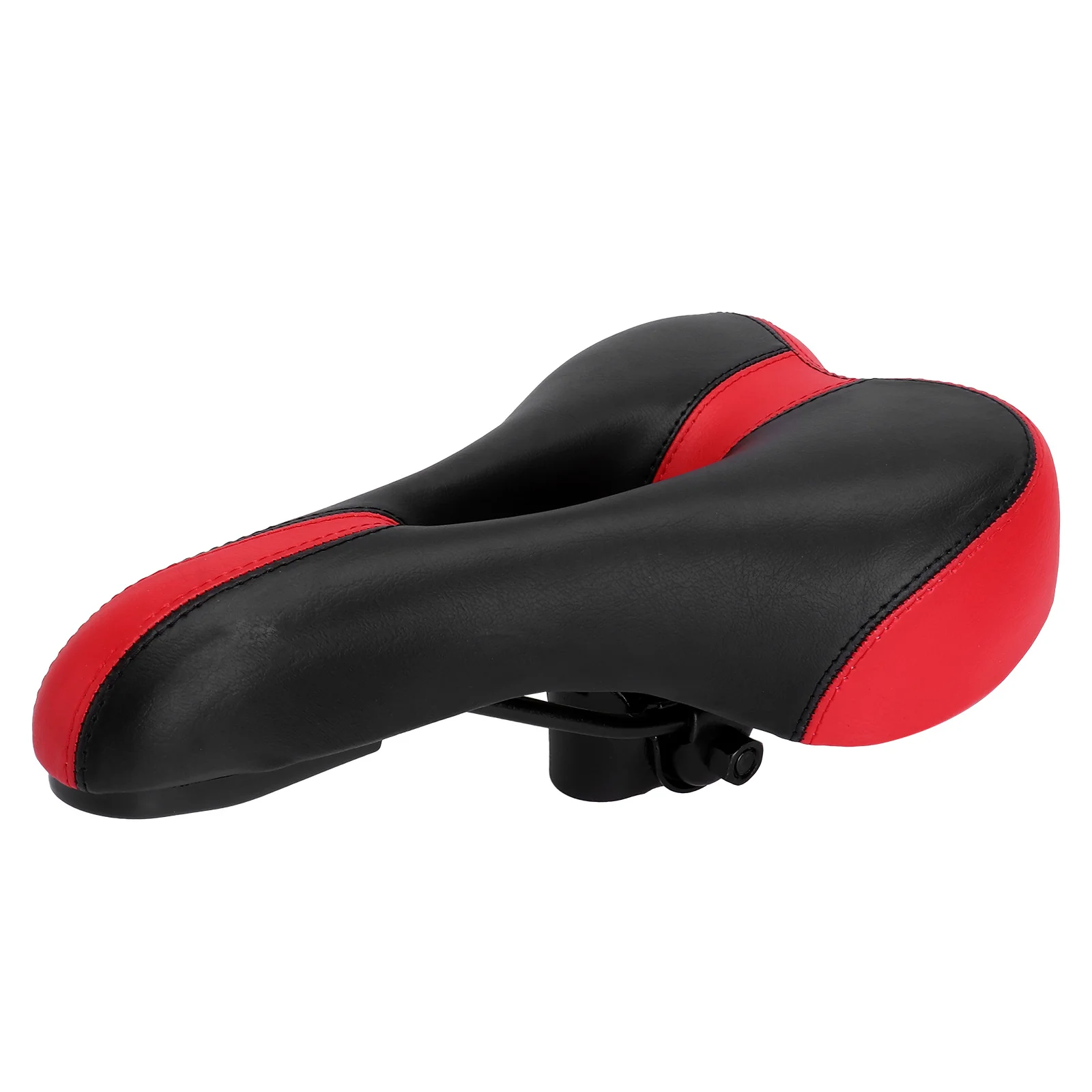 

Bike Saddle Red Lightweight Comfortable Cushion Shockproof Seat for Road Mountain Bike Pad Saddle Cycle Seat