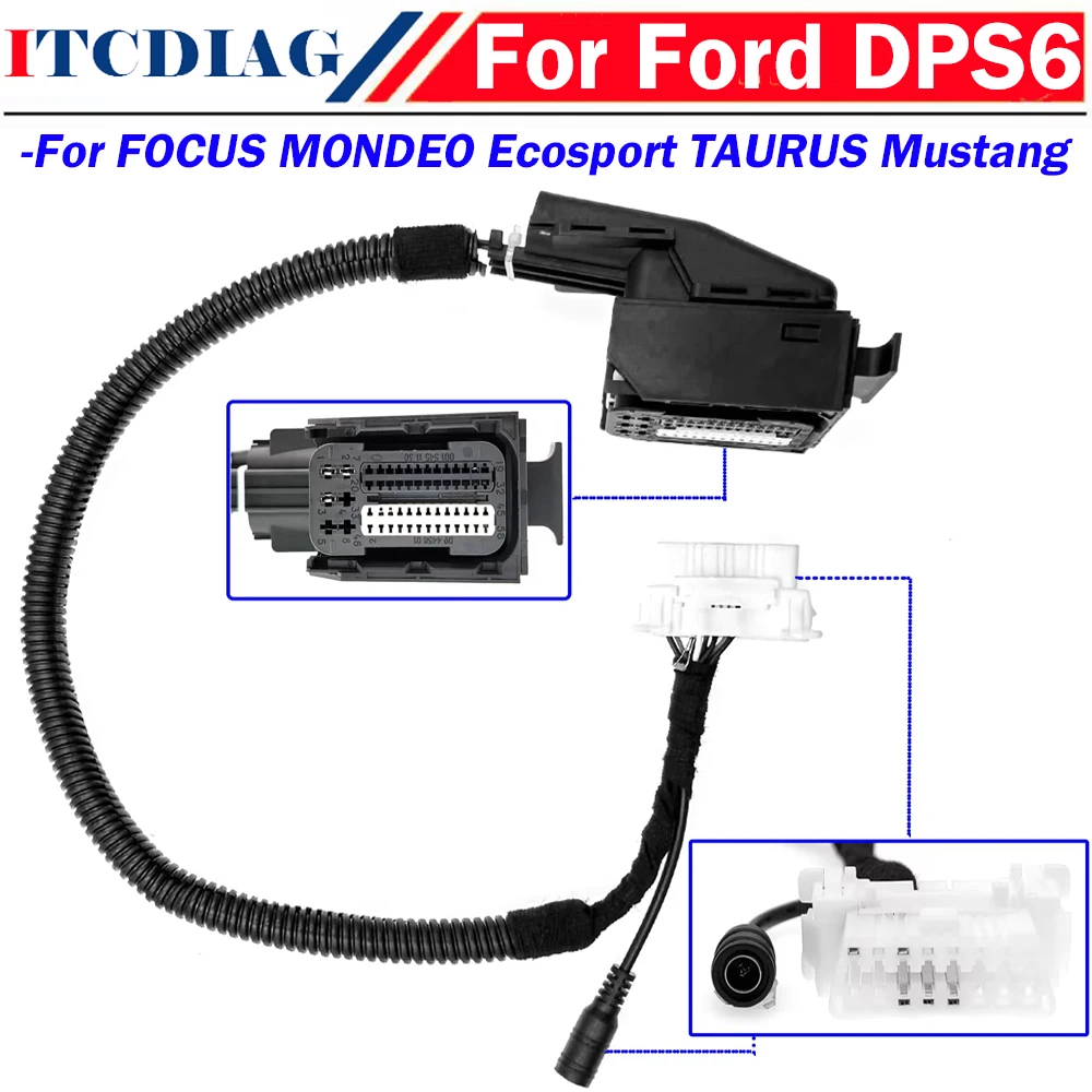 

For Ford DPS6 FOCUS MONDEO EcoSport TAURUS Mustang Transmission Computer Maintenance Testing Platform Wiring Harness