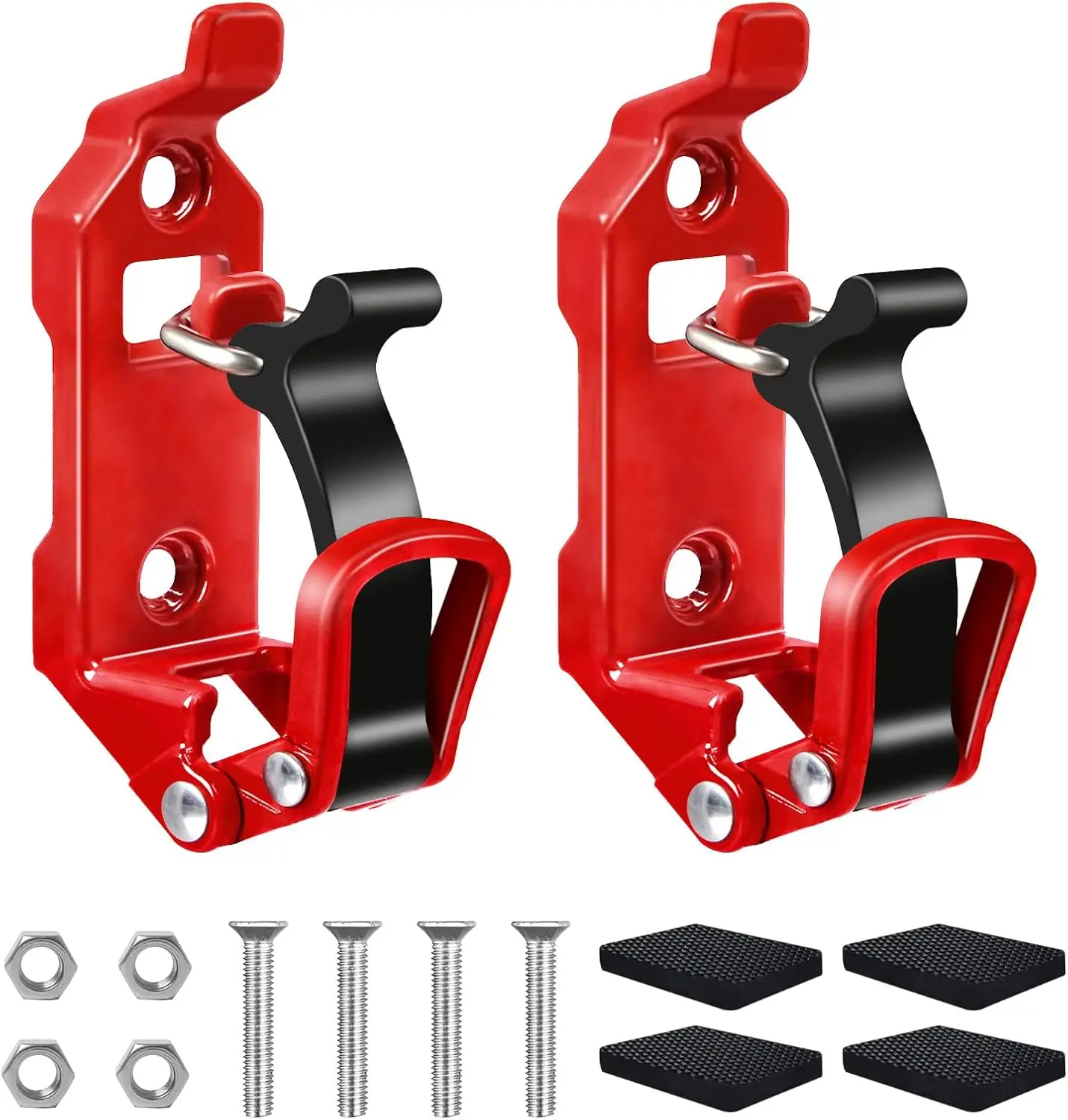 

2Pcs Metal Shovel Mount for Roof Rack, Quick Release Holder for Truck and Car Accessories