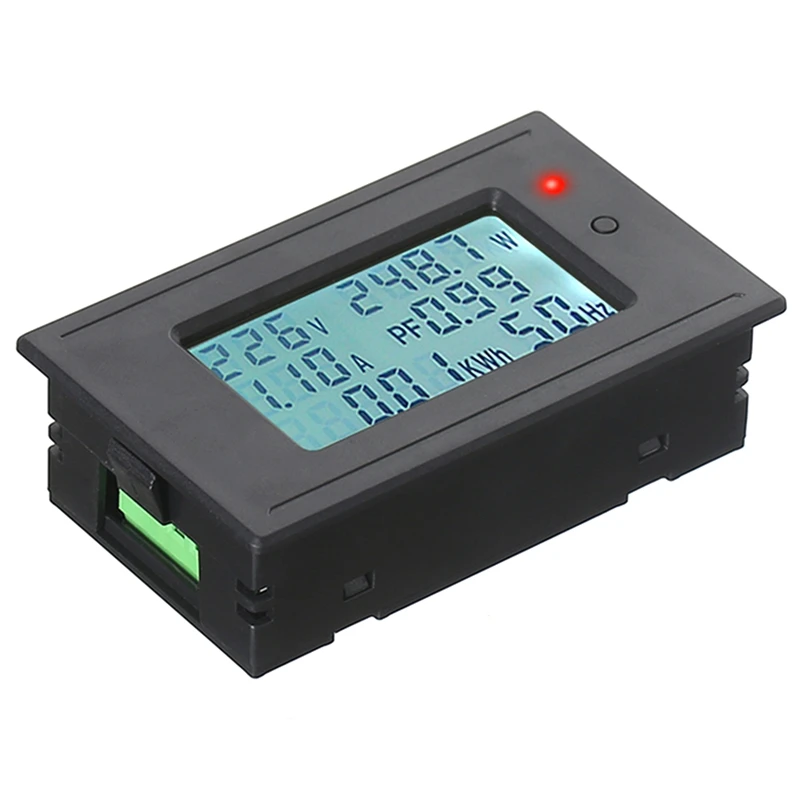 

DC Power Monitor Replacement Multi-Function Meter Voltage DC200V Current 100A Power Meter Alarm Output