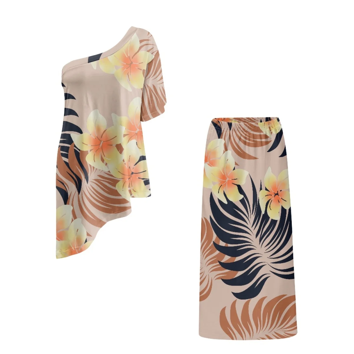 ชุดเดรสผู้หญิงคุณภาพสูง คอกลม แบบพูเลตาซี ดีไซน์หรูหรา สไตล์ฮาวาย-ซามัว แฟชั่นสำหรับงานปาร์ตี้ ชุดราตรี เสื้อและเดรสยาว