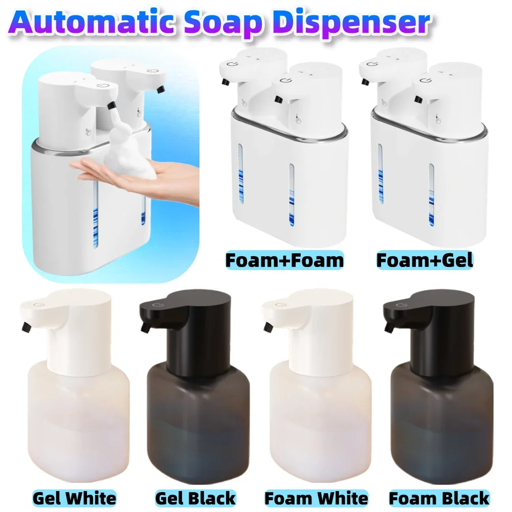 

Automatic Soap Dispenser with Infrared Sensor Foam Gel Automatic Sensor Hand Sanitizer Machine Dish Soap Dispenser for Home Sin