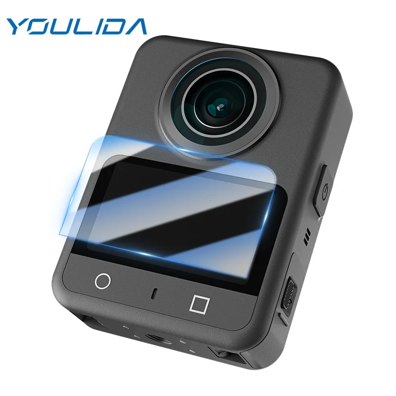 

For DJI Osmo 360 Camera AR Screen Protector Film Anti-reflection Tempered Glass Film HD Anti-scratch Screen Protective Film 1PC