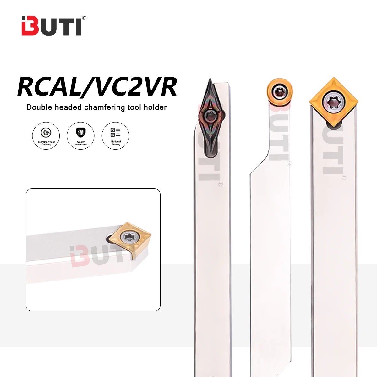 

Держатель инструментов для снятия фаски с двусторонней головкой с ЧПУ VC2VR-3.3H11-2P RCAL3.4H08 SC45-3.4H09 Детали станка для снятия фаски Резак для обработки