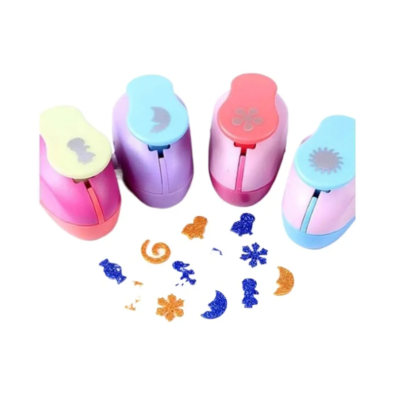 Grappige Cartoon Dier Patroon Papiersnijder Dier Sneeuwvlok Bloem Patroon Hol Gereedschap DIY Scrapbooking Accessoires