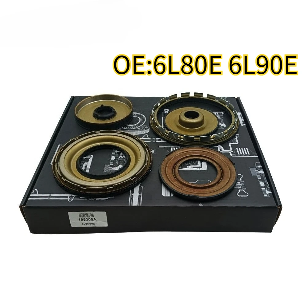 

High quality New For 6L80E 6L90E Gloednieuwe Auto Transmissie Zuiger Kit 5 stks/set Fit Voor BMW Auto Accessoires