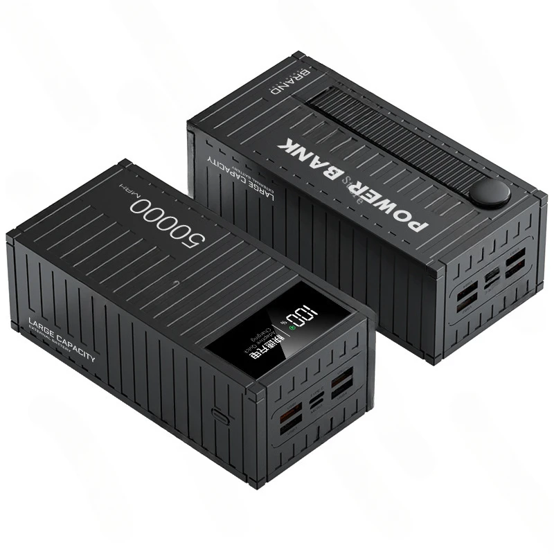 

22.5W Fast Charge Power Bank Container 50000 MA Large Capacity Outdoor Mobile Power Wholesale