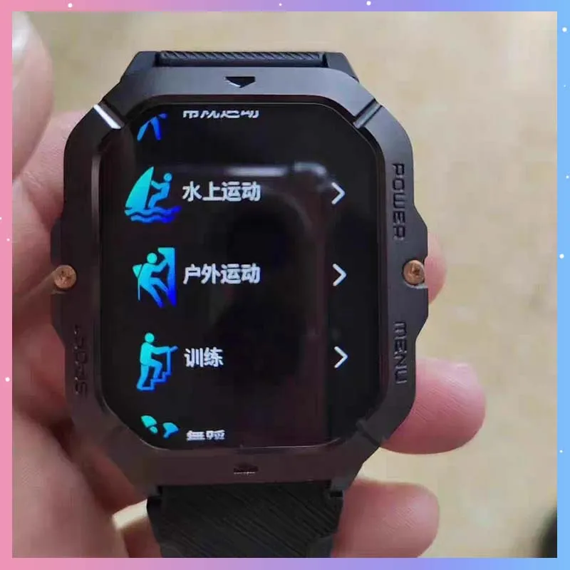 C28 스마트 워치 2.02인치 블루투스 통화 방수 ﻿ 스마트워치 100+ 스포츠 모드 심박수 건강 모니터링 정보 알림