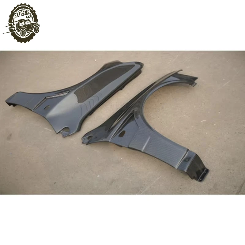 

carbon fiber car parts for Evolution 8 9 Front Wider Single Vented Fender (+10mm)