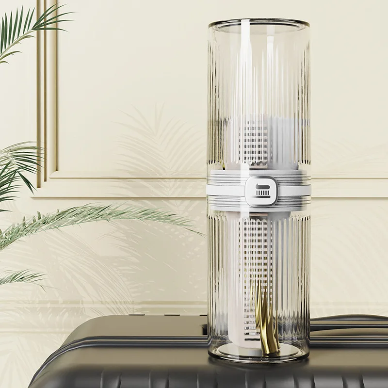 Travel Toothbrush Cup Portable Toothbrush Box Transparent Toothbrush Cup Couple Toothbrush Cup Anti fall Travel Cup Set of Two,