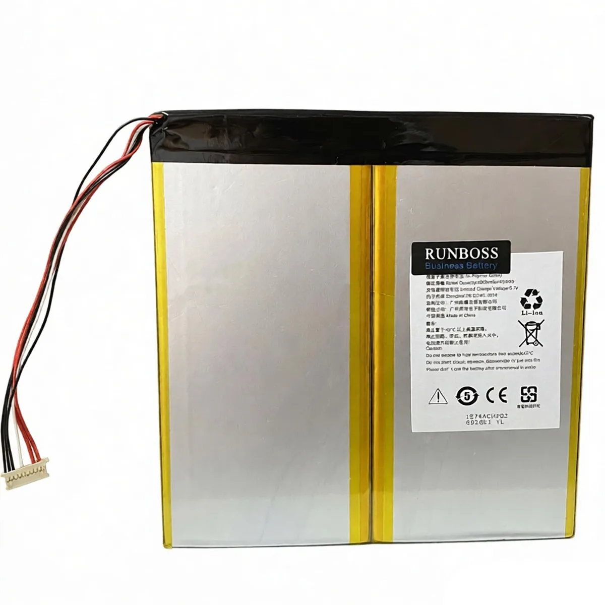 7.6V 5000mAh New High Quality For Teclast X6 Pro X6Pro Laptop Tablet PC Battery H-28150170P 28168148 Notebook 7 Wires Plug