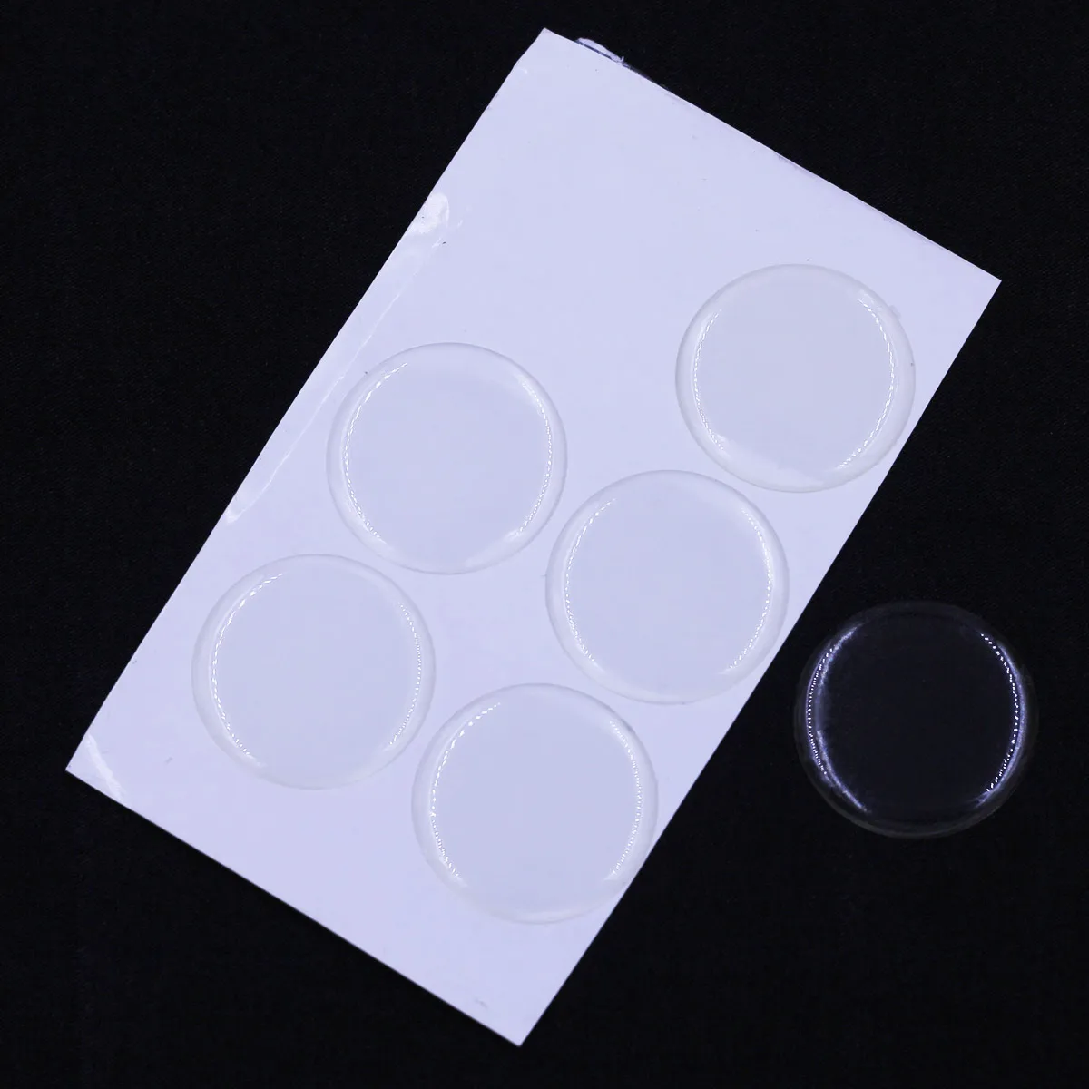 10Pcs/20Pcs Sticker Epoxy Domes Cabochons 3D Resin Round Clear Transparent For Photo Jewelry DIY Findings 28mm Wholesale