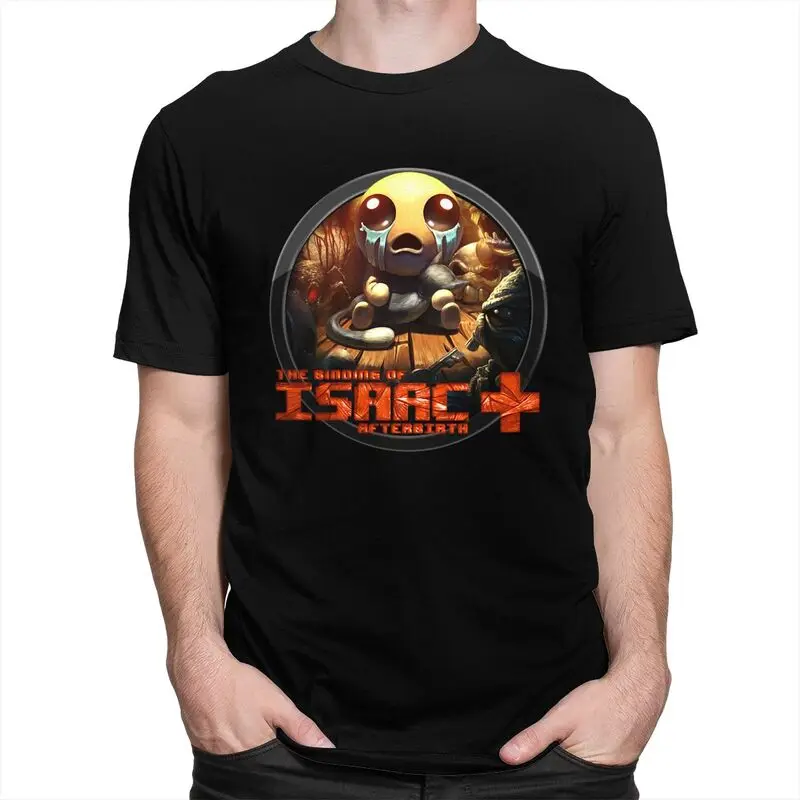 Custom Fashion The Binding Of Isaac T Shirts Men Short-Sleeve T-shirts Streetwear Tee Tops Oversized Tshirts Gift