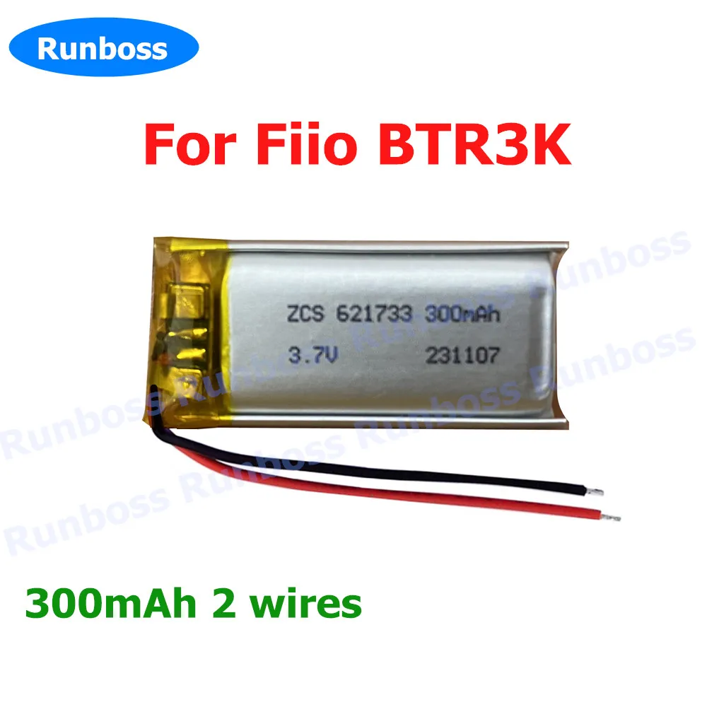 New Battery For Fiio UBTR μBTR BTR3 BTR3K BTR5 BTR15 Music Player Speaker Li-Polymer Replacement Battery