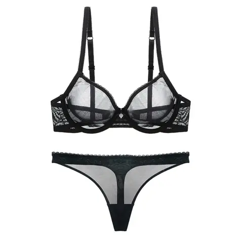 Sexy Lace Plus Size Bra Set Varsbaby