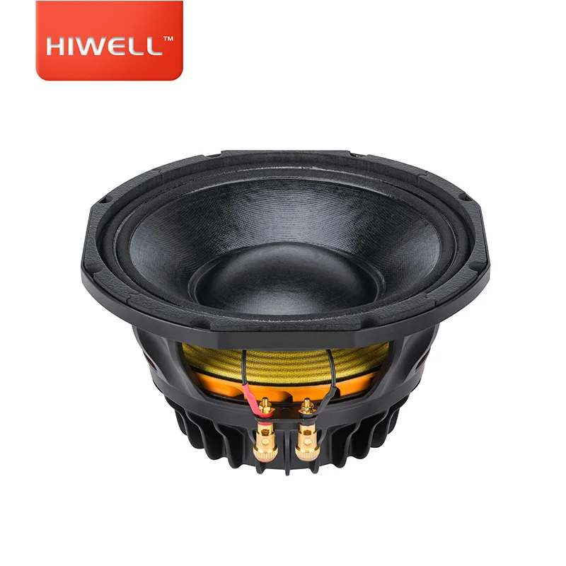 مكبر صوت بمصفوفة خطية تعمل بالنيوديميوم مقاس 10 بوصة، نظام صوت بقوة 1200 وات باسكال.