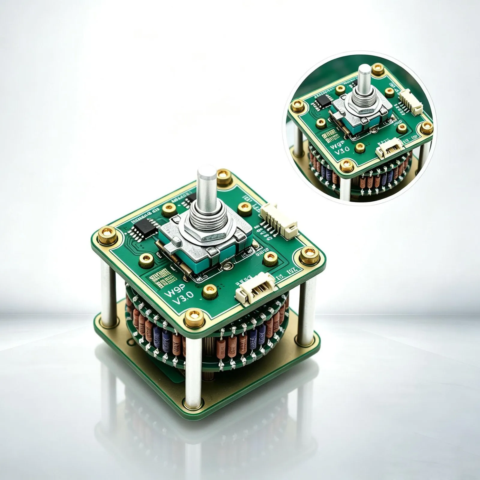 Hiend Remote Control Relay Potentiometer Stereo 50K Audio Volume Pot + Display