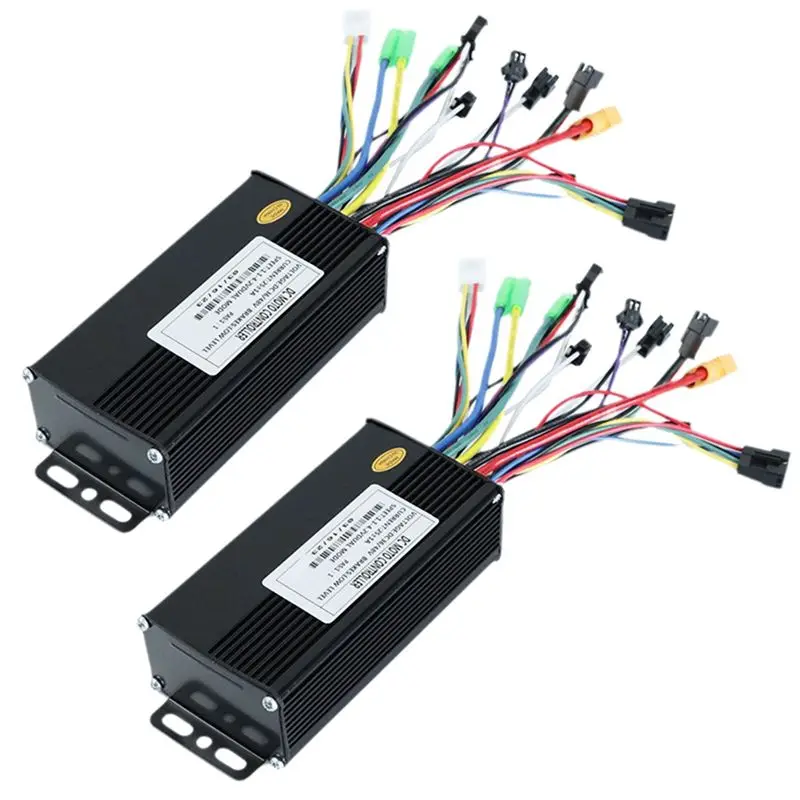 

ABHZ-36V/48V/52V 1000W 12 трубок 30A синусоидальный контроллер электромобиля FOC электрический велосипед