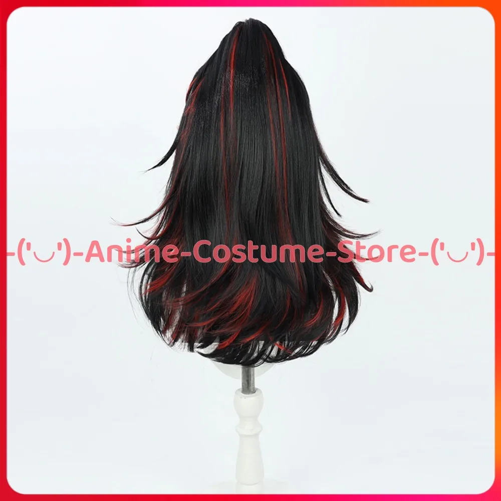 NIJISANJI VTuber Vox Akuma Passionate Old Man Demon Neues Outfit Cosplay Perücke Anime Charakter Halloween Karneval Party Kostüm Perücken