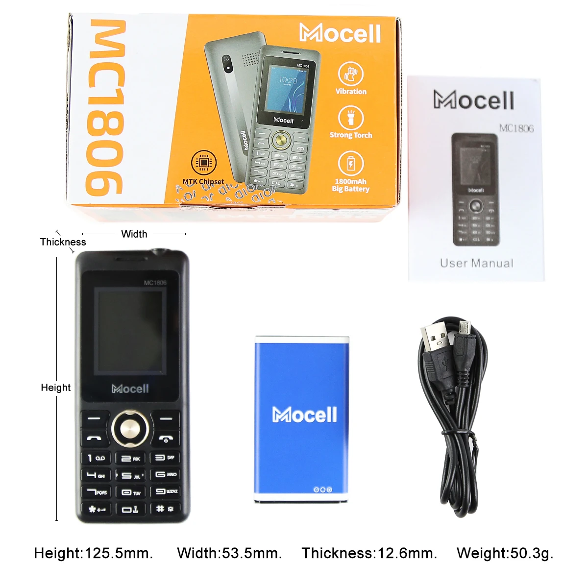 Mocell MC1806 Feature Phone 1.77