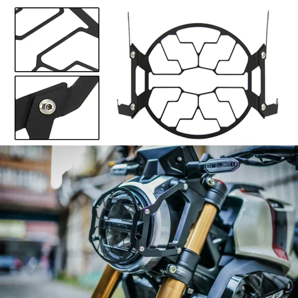 For HONDA CB300R  CB 300 R  CB 300R 2019 2020 Motorcycle Headlight Head Light Guard Protector Cover Protection Grill