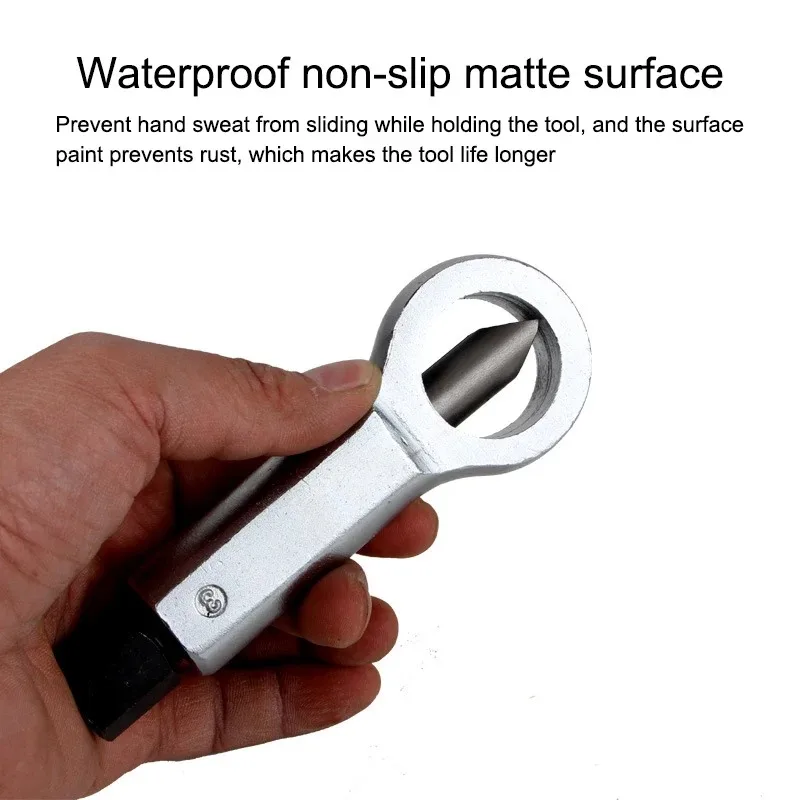 4pcs/1set Heavy-Duty Nuts Splitter Tools Set Nut Breaker Tool Durable Portable Manual Remover Extractor Hand Splitting Tool