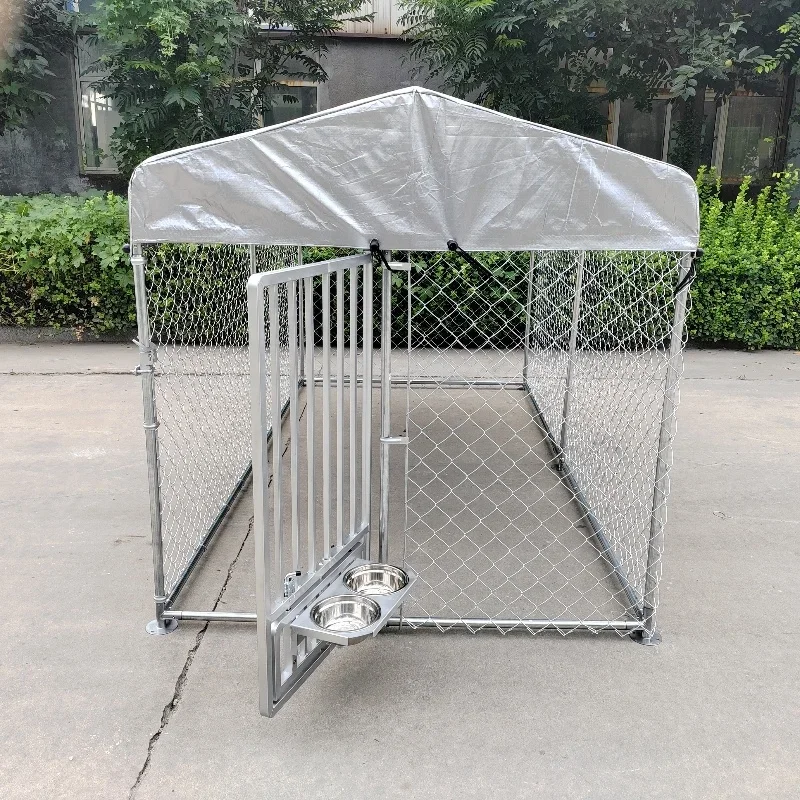 Easy Disassembly Galvanized Metal Wire Mesh Dog Cage YT-DR301512