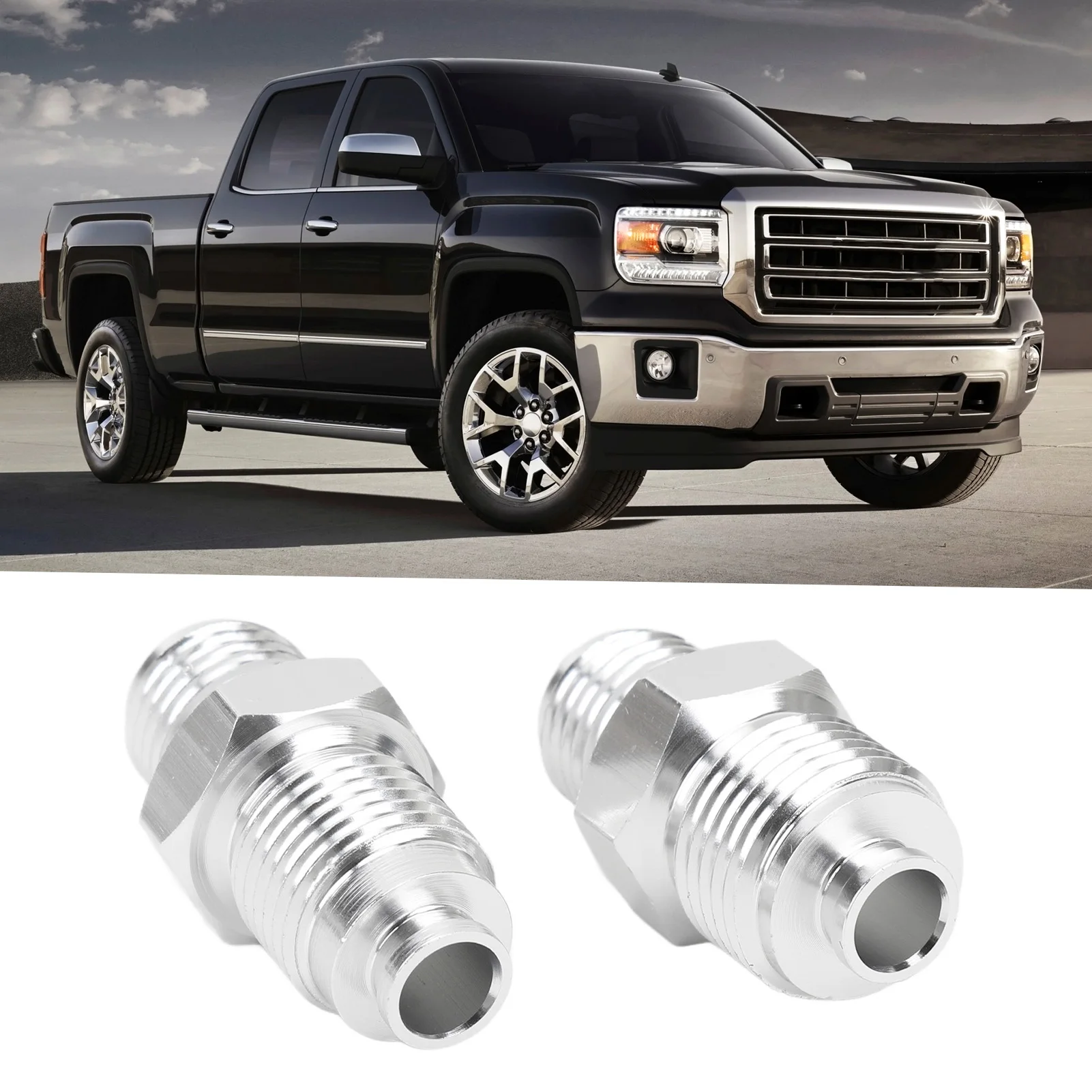 6AN Power Steering Fitting Robust Construction Leak Resistant Power Steering Connector Long Lasting for Power Steering Boxes