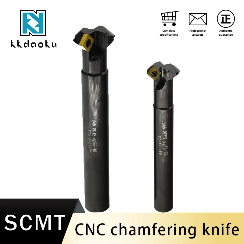 

High Precision Chamfering Tool Holder 45 Degrees Internal Turning Tool Holder For Cnc Lathe No reviews yet