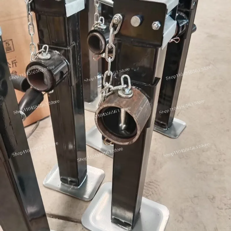 Hand Crank Trailer Jack, Folding Thickened Support Leg 1T 2T 3T, Tractor Farm Implement Support Stand