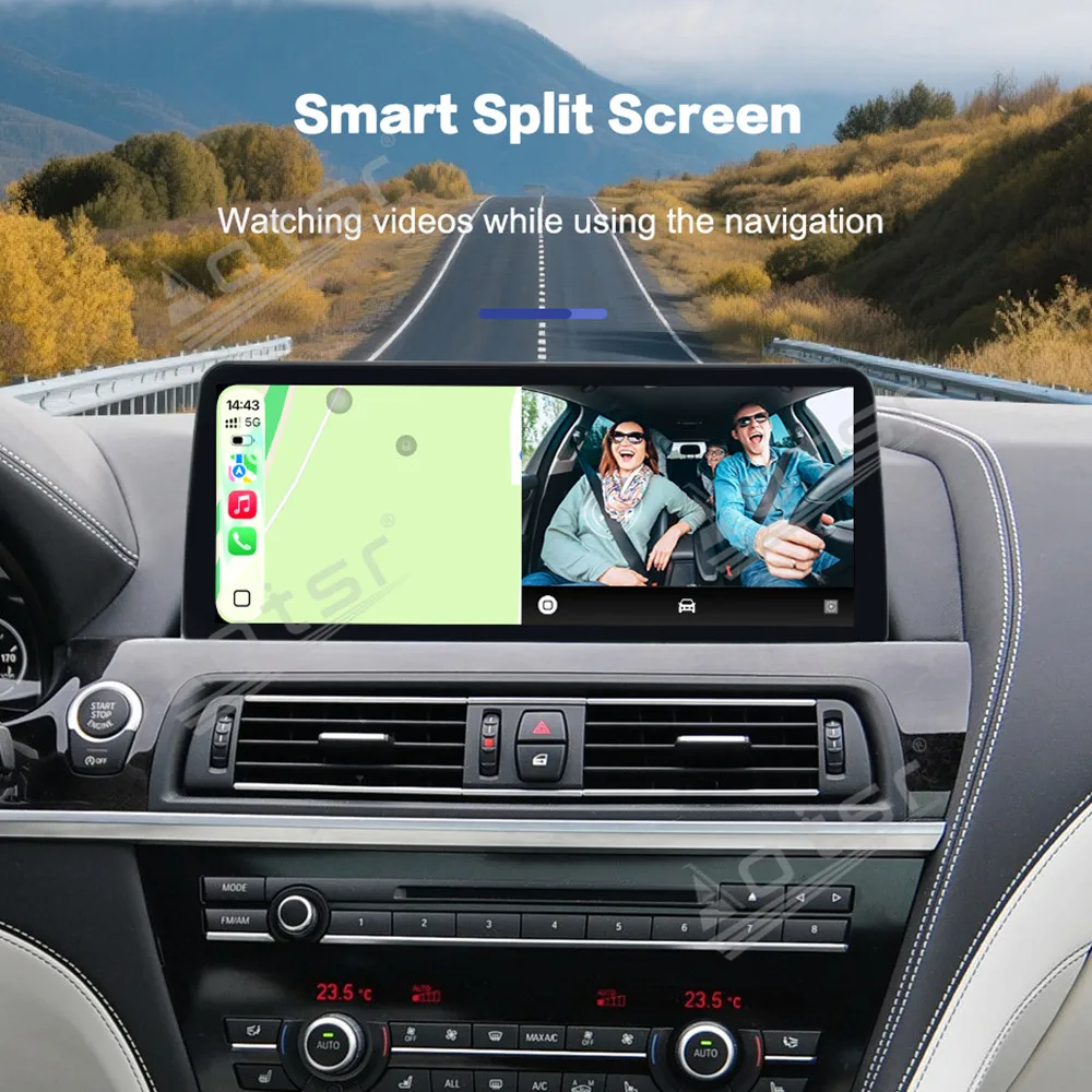 Linux Android Auto Carplay For BMW 6 7 Series 2013~2016 NBT CIC Car Multimedia Automotive GPS Navi Car Radio Stereo Head Unit