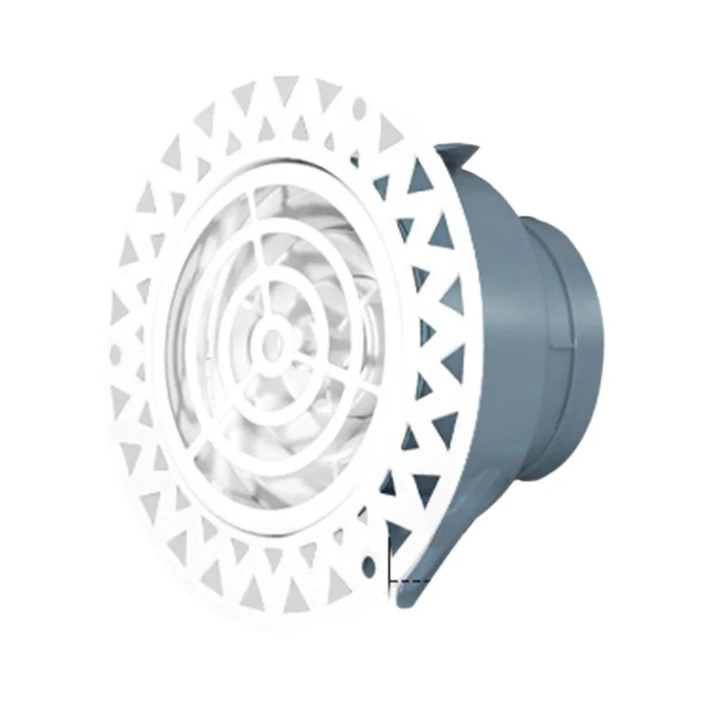 For Peaceful Sleep Edgeless Air Outlet Abs Air Diffuser Fireplace Part As Picture Solid Abs Material Three-speed Control